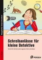 Portada de Schreibanlässe für kleine Detektive