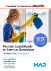 Personal Especializado de Servicios Dom&eacute;sticos. Temario volumen 2 y Test. Comunidad Aut&oacute;noma de Arag&oacute;n