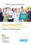 Personal Laboral de Ministerios Grupo Profesional M1 (Técnicos Superiores/FP Grado Superior). Temario y test parte común. Ministerios