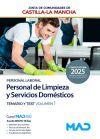 Personal De Limpieza Y Servicios Dom&eacute;sticos (personal Laboral). Temario Y Test Volumen 1. Junta De Comunidades Castilla-la Mancha De Ed. Mad