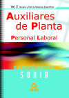 Personal laboral de la diputación provincial de soria. Auxiliares de planta (temario y test de materias específicas)