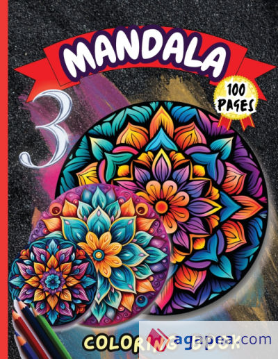 Mandala 3 Coloring Book