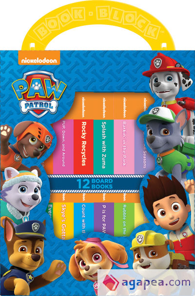 Nickelodeon Paw Patrol: 12 Board Books