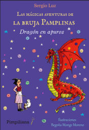 Portada de Las mágicas aventuras de la bruja Pamplinas 2. Dragón en apuros