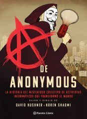 Portada de A de Anonymous (novela gr&aacute;fica)