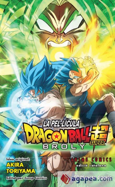 Bola de Drac Super Broly Anime Comic