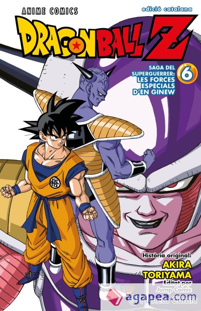 Bola de Drac Z Anime Comics Forces Especials nº 06/06