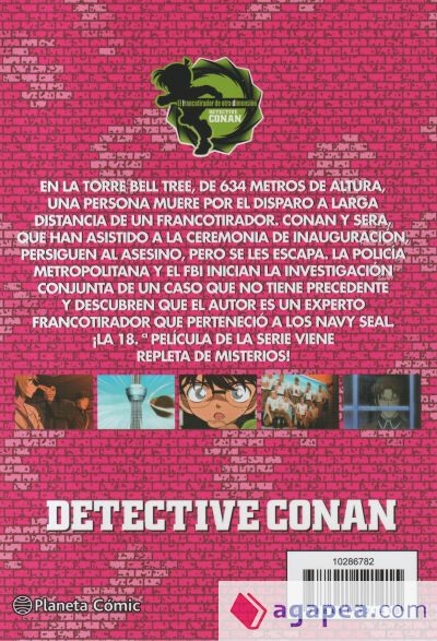 Detective Conan Anime Comic nº 06 El francotirador de otra dimensión