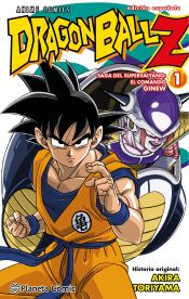 Portada de Dragon Ball Z Anime Comics Saga del comando Ginew nº 01/06