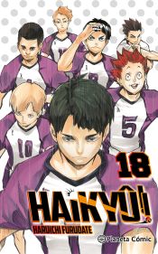 Portada de Haikyû!! nº 18