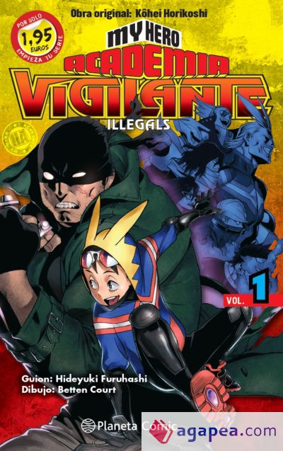 MM My Hero Academia Vigilante Illegals nº 01 1,95