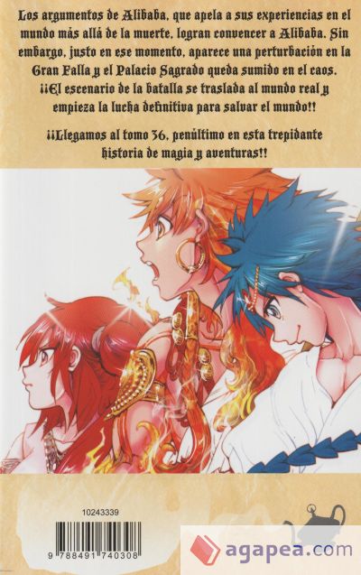 Magi El laberinto de la magia nº 36/37