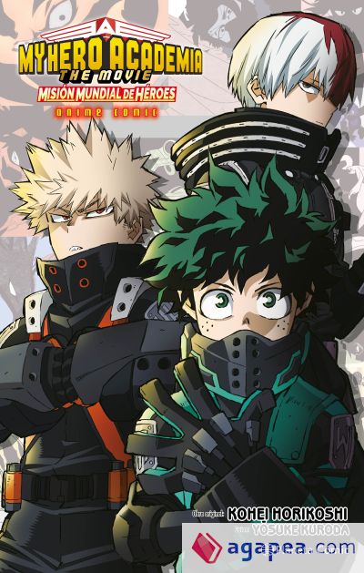 My Hero Academia: Misión Mundial de héroes Anime comic