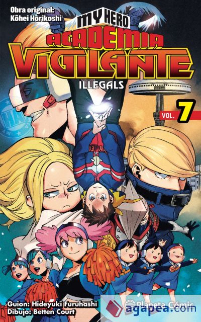 My Hero Academia Vigilante Illegals nº 07