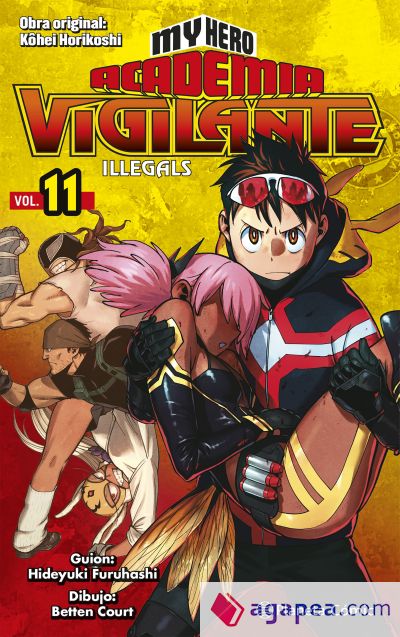 My Hero Academia Vigilante Illegals nº 11