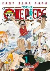 Portada de ONE PIECE N&ordm; 01 (3 EN 1) + LLAVERO