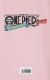 Contraportada de One Piece Las historias de la banda del Sombrero de paja (novela), de Eiichiro Oda
