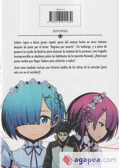 Re:Zero Chapter 2 (manga) nº 03