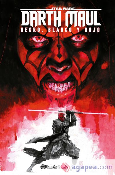 Star Wars Darth Maul: Blanco, negro y rojo