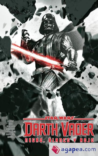 Star Wars Darth Vader: Blanco, negro y rojo