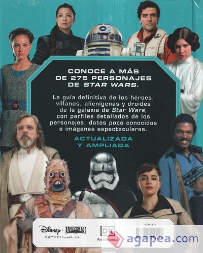 Star Wars Nueva enciclopedia de personajes actualizada
