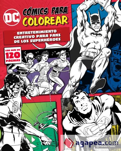 DC Cómics para colorear superhéroes: Entretenimiento creativo para fans de los superhéroes