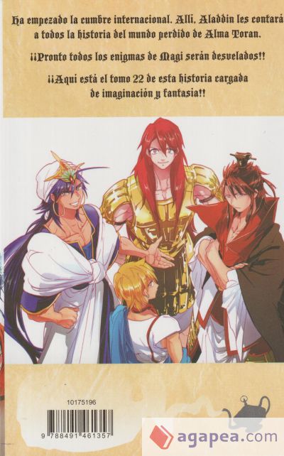 Magi El laberinto de la magia 22