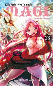 Portada de Magi El laberinto de la magia 23