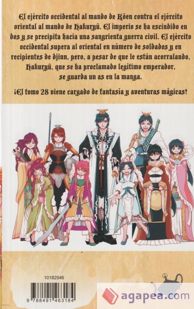 Magi El laberinto de la magia nº 28/37