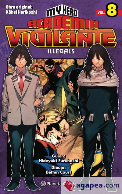 My Hero Academia Vigilante Illegals nº 08