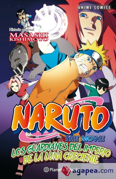 Naruto Anime Comic nº 04. Los Guardianes del Imperio de la Luna Creciente