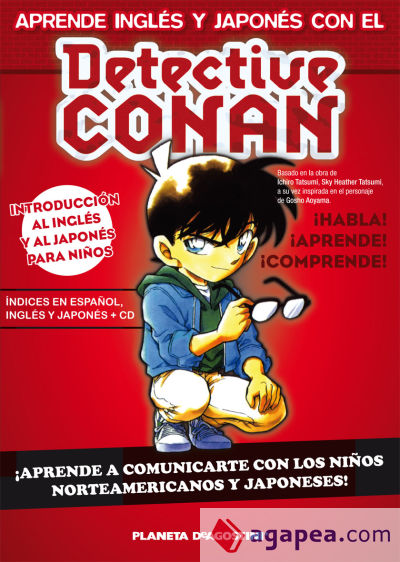 Aprende inglés y japonés con el detective Conan