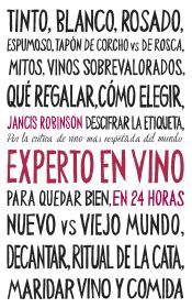 Portada de Experto en vino en 24 horas. Edici&oacute;n especial