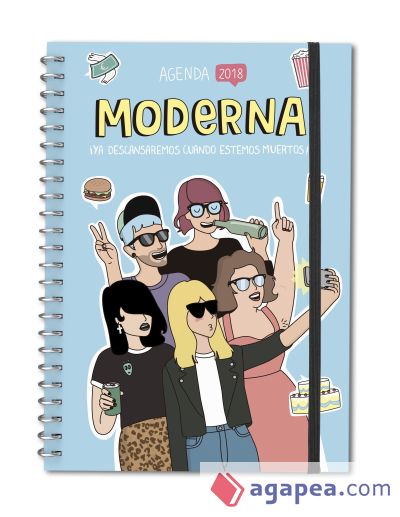 Agenda anual 2018 Moderna de Pueblo