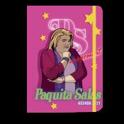 Portada de Agenda anual bolsillo 2021 Paquita Salas