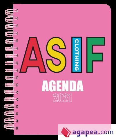 Agenda anual semana vista 2021 AS IF