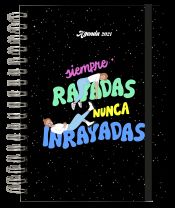 Portada de Agenda anual semana vista 2021 Las Rayadas