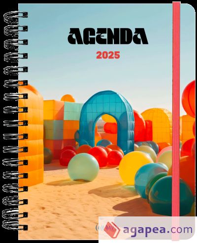 Agenda anual semanal 2025 Coco Dávez