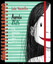 Portada de Agenda anual semanal 2026 Lola Vendetta