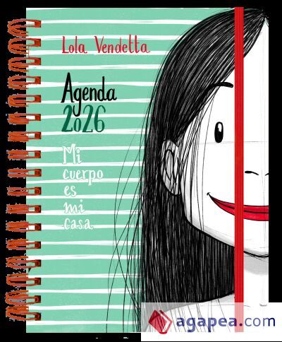 Agenda anual semanal 2026 Lola Vendetta Agenda anual semanal 2026 Lola Vendetta