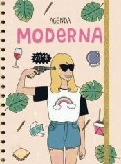 Portada de Agenda escolar 2017-18 Moderna de Pueblo