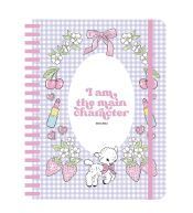 Portada de Agenda escolar semanal 2023-2024 "I am the main character" Isa Muguruza