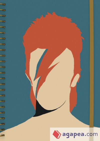 Libreta A4 Tapa dura Coco Dávez "Bowie"