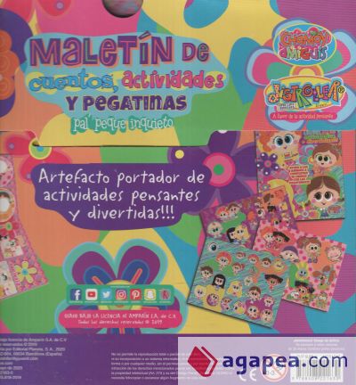 Distroller. Maletín de cuentos, actividades y pegatinas