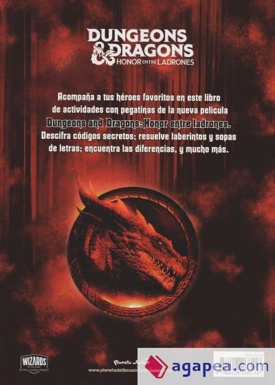 Dungeons & Dragons. Honor entre ladrones. Libro de actividades