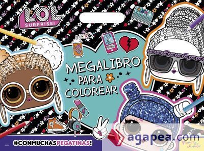 L.O.L. Surprise! Megalibro para colorear