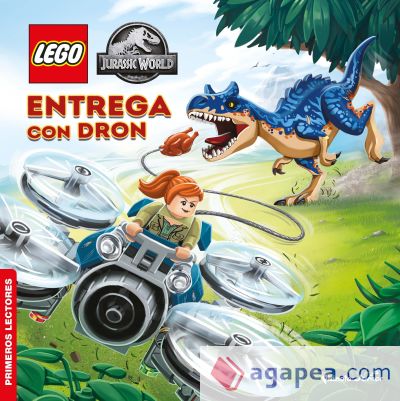 LEGO Jurassic World. Entrega con dron