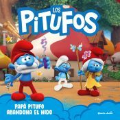 Portada de Los Pitufos. Papá Pitufo abandona el nido