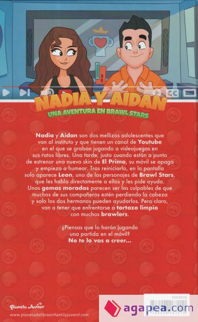 Nadia y Aidan. Una aventura en Brawl Stars