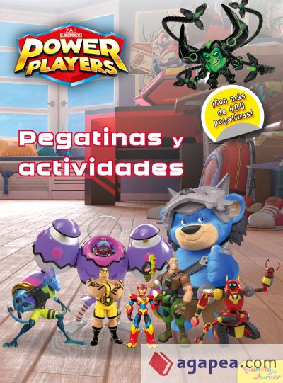 Power Players. Pegatinas y actividades